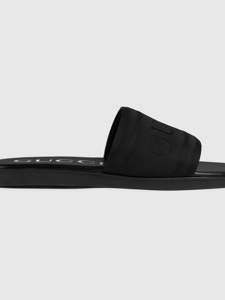 Gucci Logo Slides Sandals Uk 7 Men